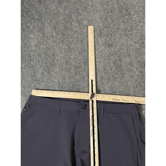 Public Rec Pants Mens 38x31 Gray Performance Stretch Chino Golf Casual Travel - Picture 5 of 12